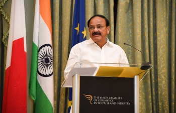 H.E. Vice President Shri M. Venkaiah Naidu visits Malta (16-18 September 2018)